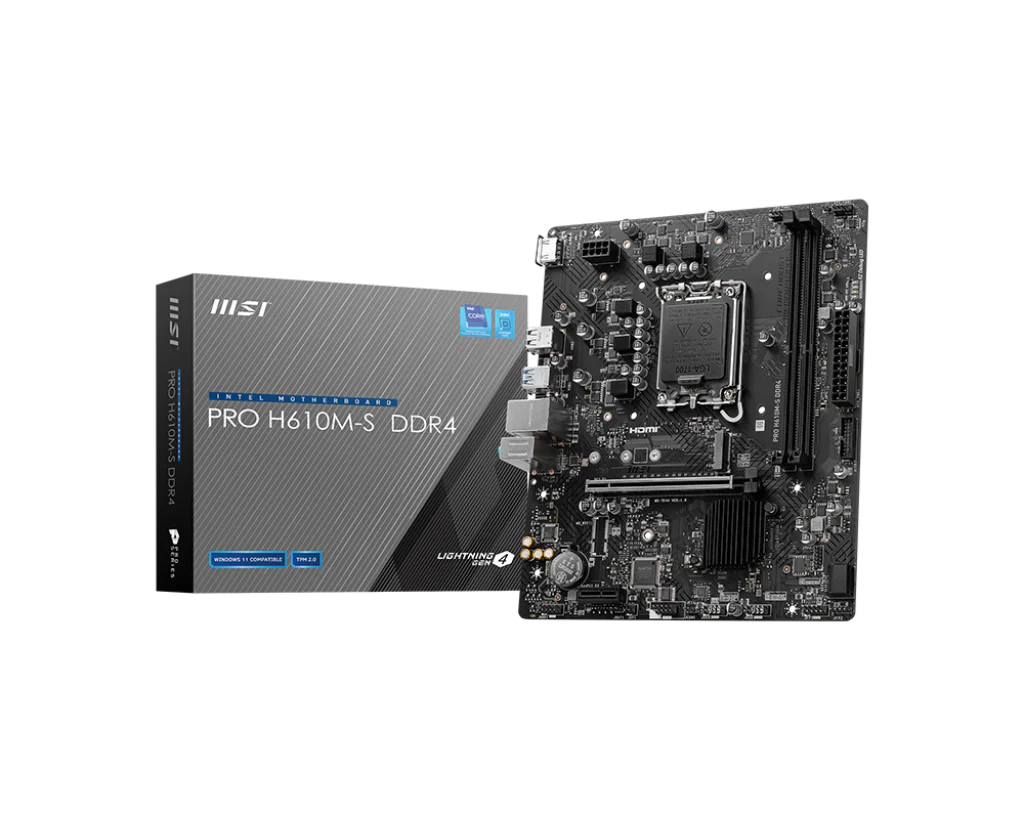 M.B MSI PRO H610M-S DDR4