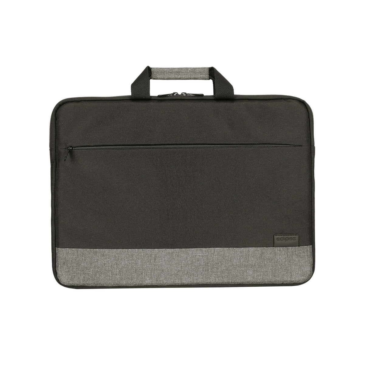 ECLIPS 15.6-Inch Laptop Carry Case – Slim Black Bag with Grey Accents