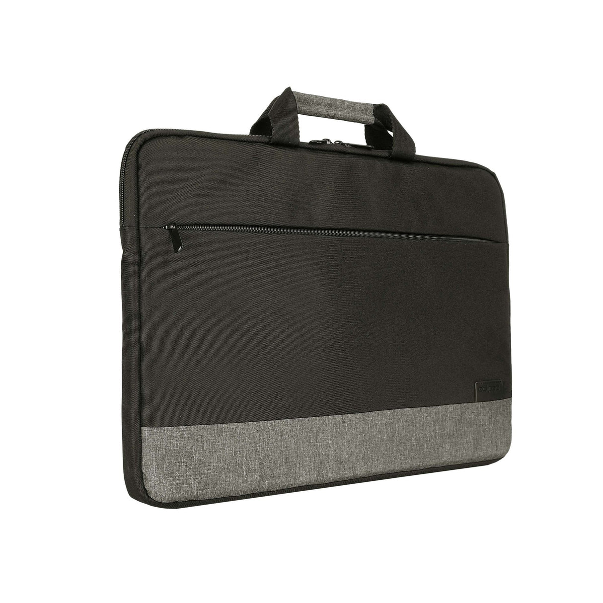ECLIPS 15.6-Inch Laptop Carry Case – Slim Black Bag with Grey Accents