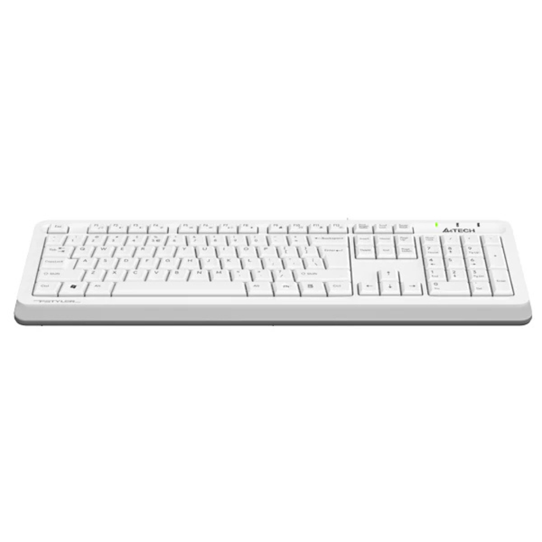 A4tech FKS10 Fstyler Natural_A Multimedia Comfort Keyboard ( En / Ar )