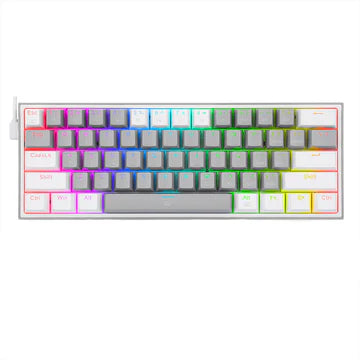 REDRAGON K617 ( Grey / White )