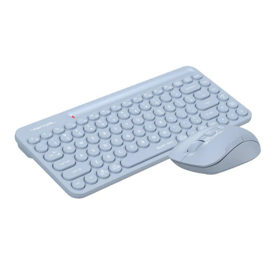 A4tech Fstyler FG3200 Air 2.4G QuietKey Compact Wireless Keyboard Mouse Combo