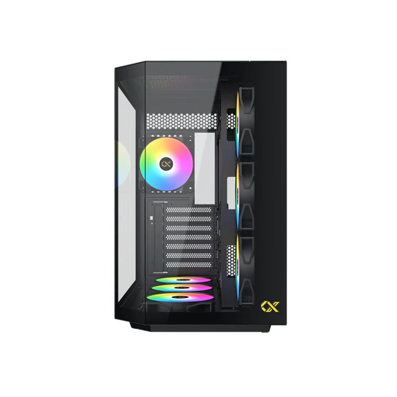 Xigmatek CUBI II Glass, Mid Tower Case - Black
