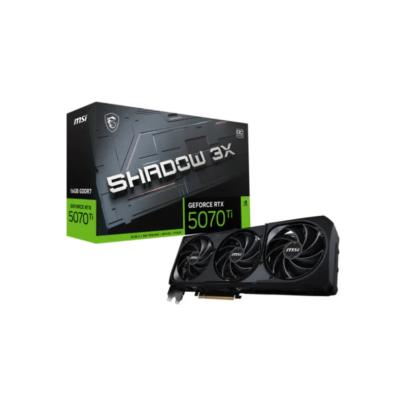 MSI GeForce RTX™ 5070 Ti SHADOW 3X OC - 16GB