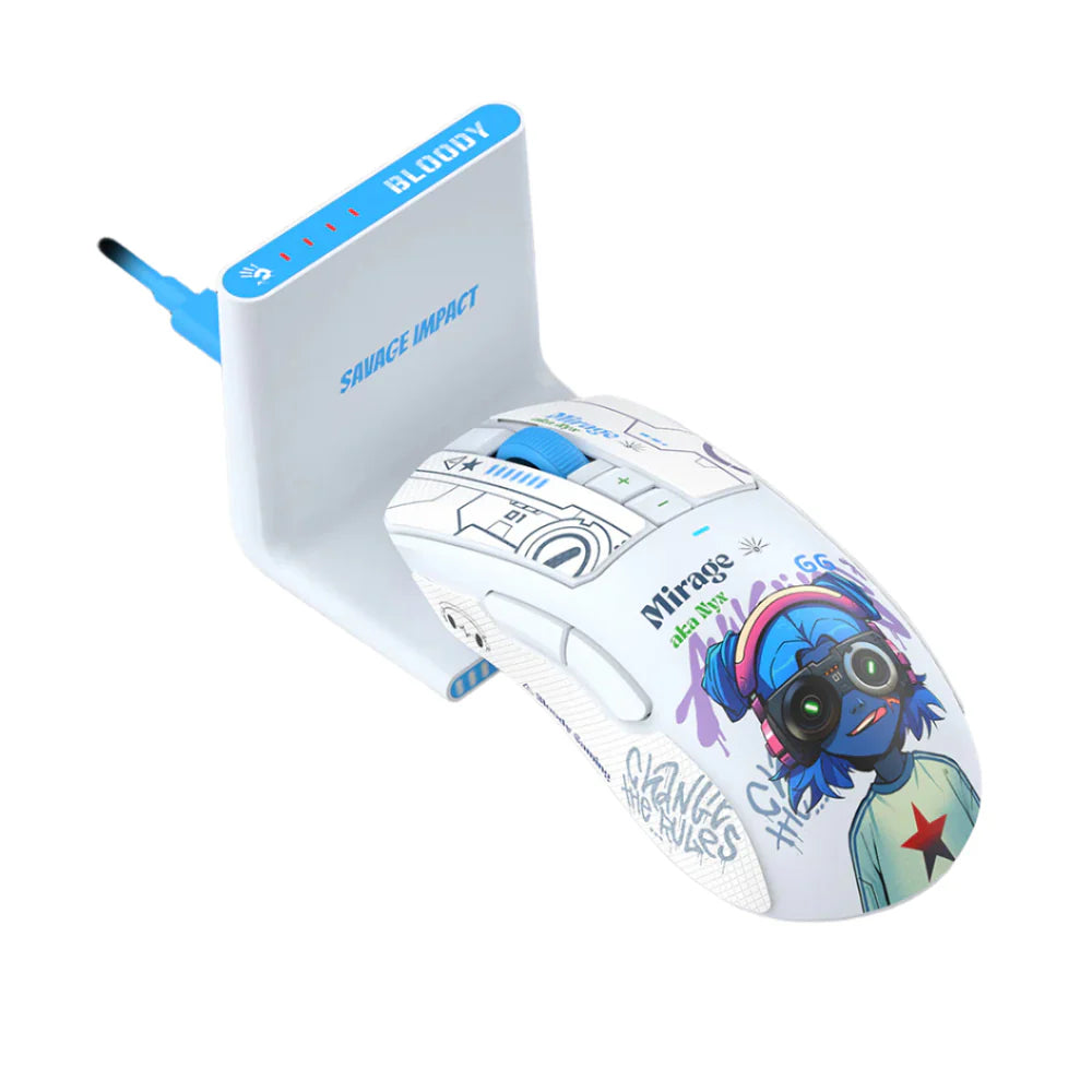 Bloody R73 Ultra Duo-Nyx Miragedual mode wireless gaming mouse