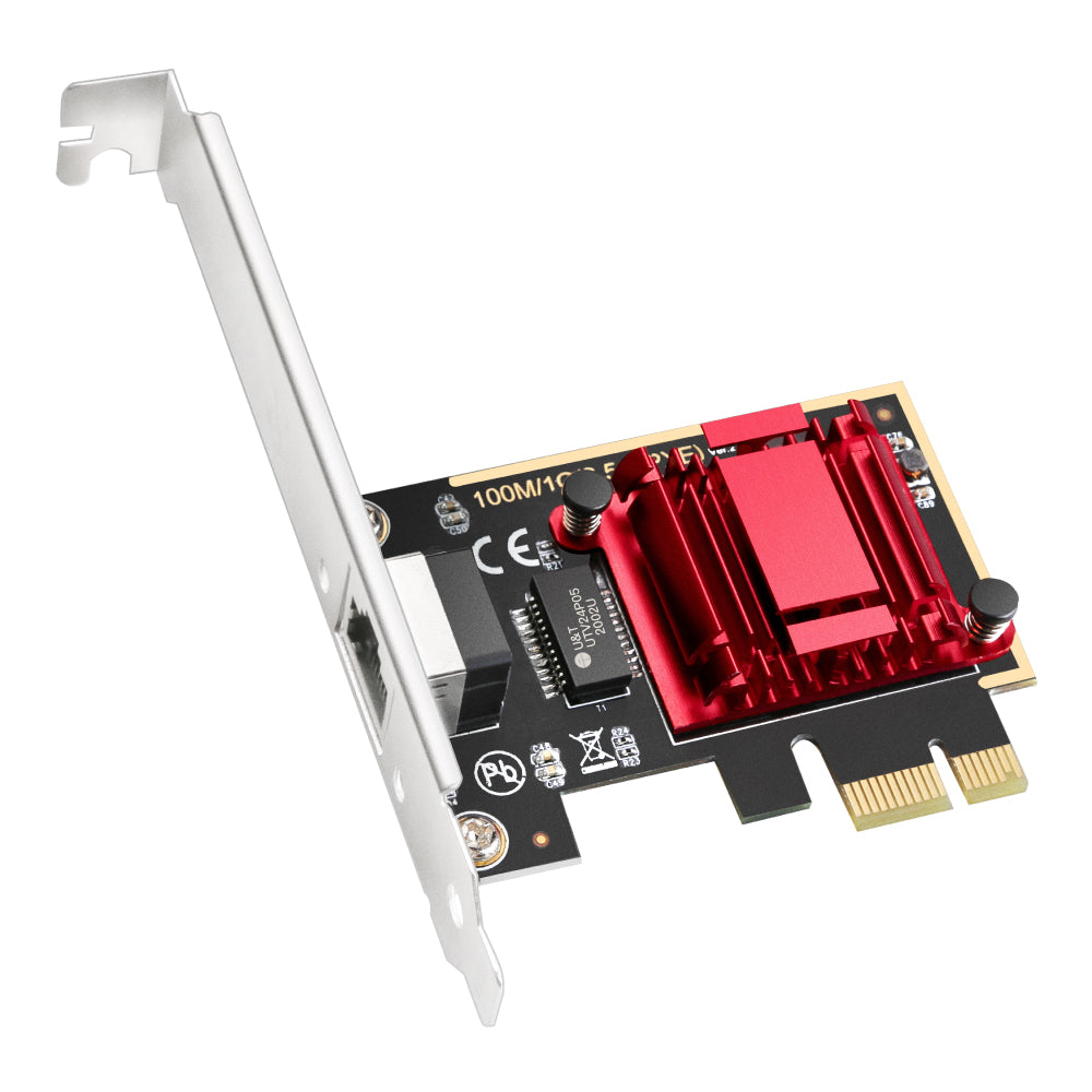 2.5 Gbps PCI Express Network Adapter, Model: PE25