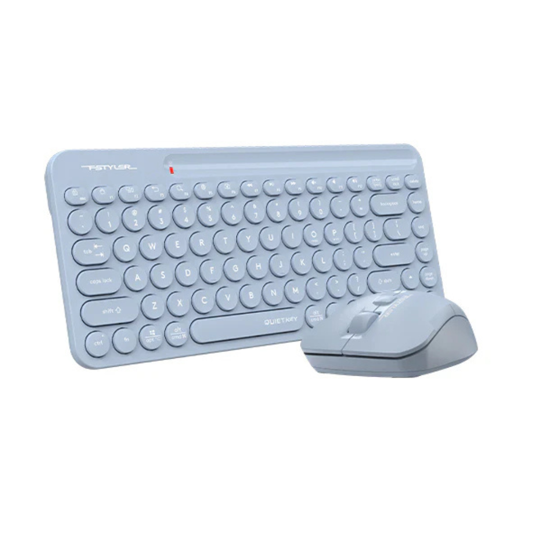 A4tech Fstyler FG3200 Air 2.4G QuietKey Compact Wireless Keyboard Mouse Combo
