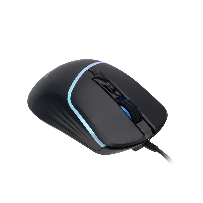 Xtrike Me GM-322 Gaming Mouse Wired USB – 7200DPI Optical Mouse / 7 Buttons / 1000Hz – Colorful RGB Backlit Optical Gaming Mice for PC Laptop Gamer (Black)