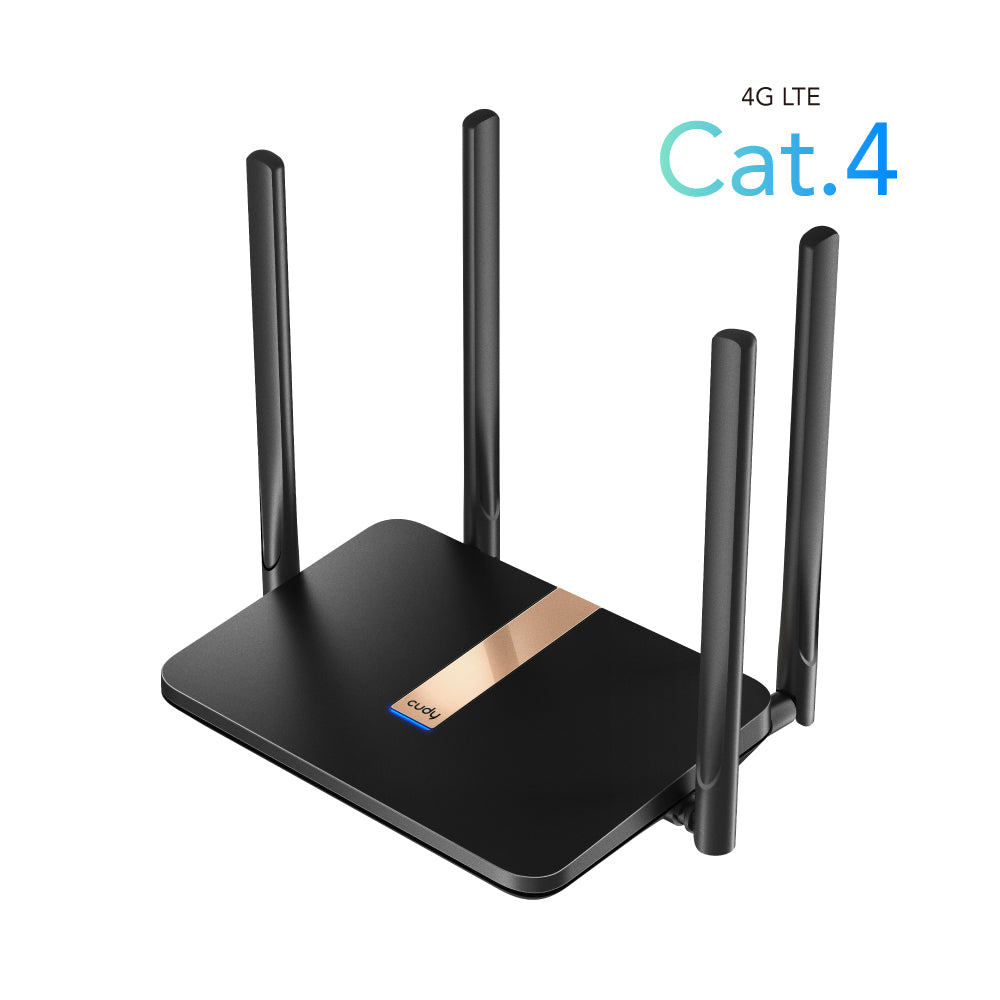 4G LTE AC1200 Dual Band Wi-Fi Router Model LT500D