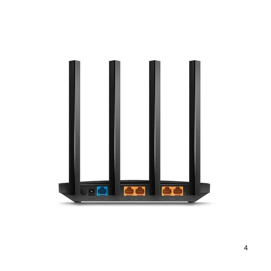 TP Link Archer C6 AC1200 Wireless MU-MIMO Gigabit Router