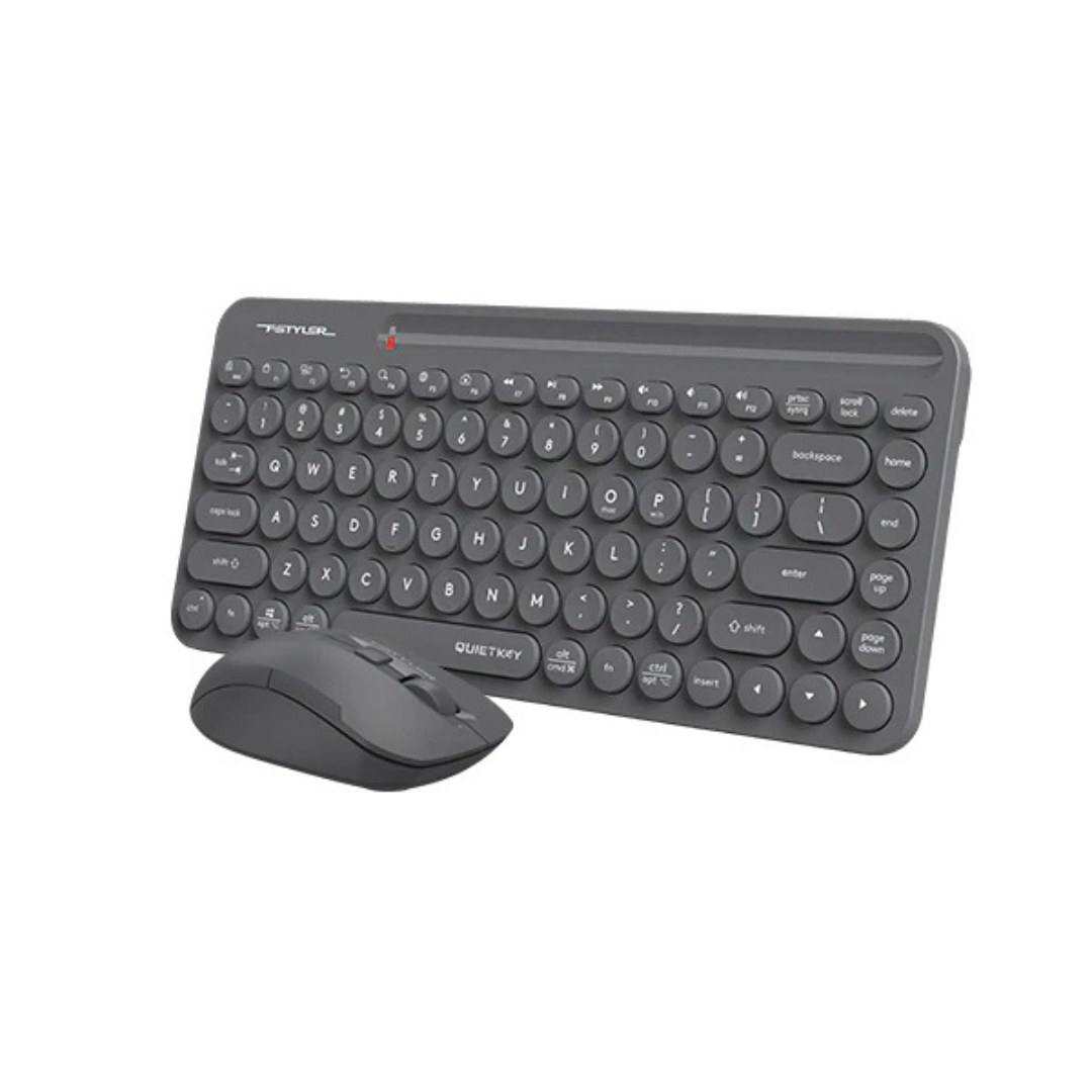 A4tech Fstyler FG3200 Air 2.4G QuietKey Compact Wireless Keyboard Mouse Combo