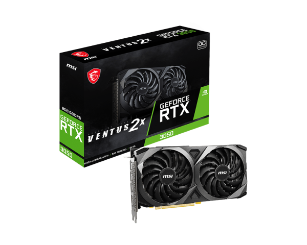 M.B MSI GeForce RTX 3050 VENTUS 2X 8G OC