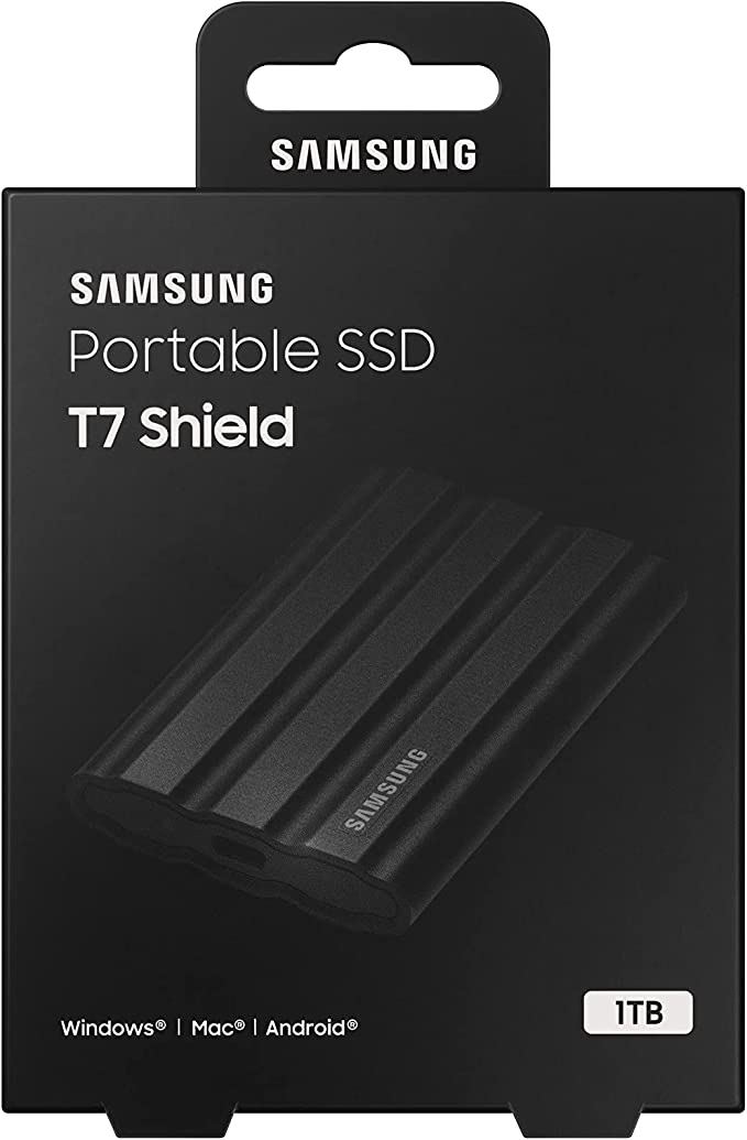 Samsung portable t7 shield 1TB SSD