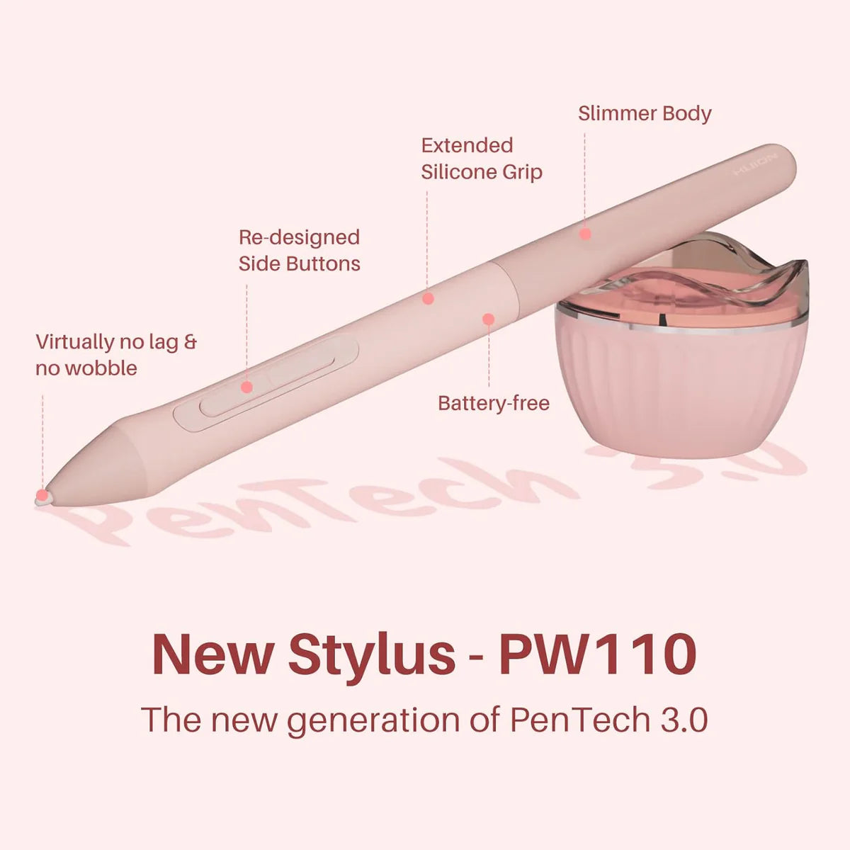 HUION Inspiroy H641P تابلت رسم