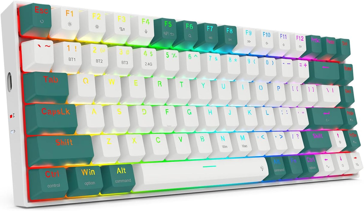 Redragon - K678 Pro - Gaming Keyboard Wireless RGB Mechanical Keyboard