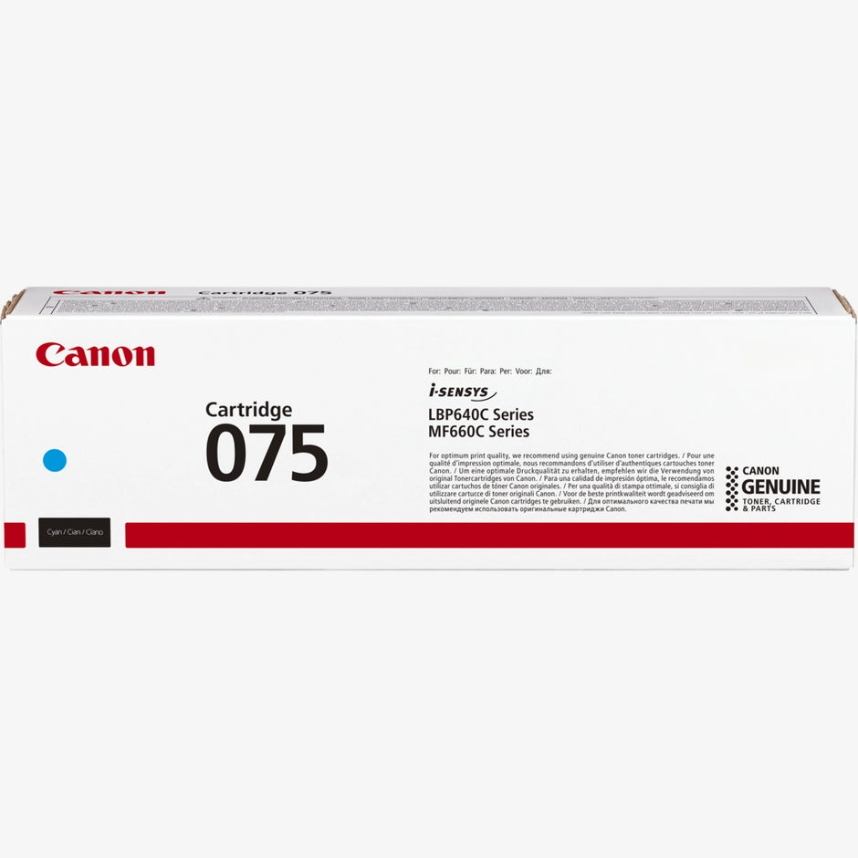 Canon 075 Multipack - Full Set of 4 Toner Cartridges