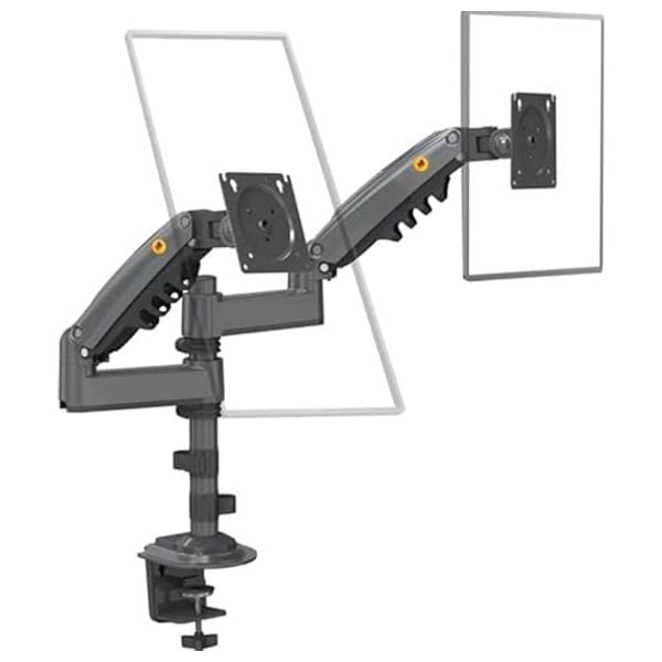 NORTH BAYOU EG NB H180 - Desk Monitor Arm - (22 to 32) Inch - Rotation 360° - NORTH BAYOU EG - Black
