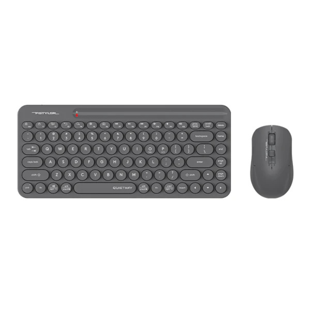 A4tech Fstyler FG3200 Air 2.4G QuietKey Compact Wireless Keyboard Mouse Combo