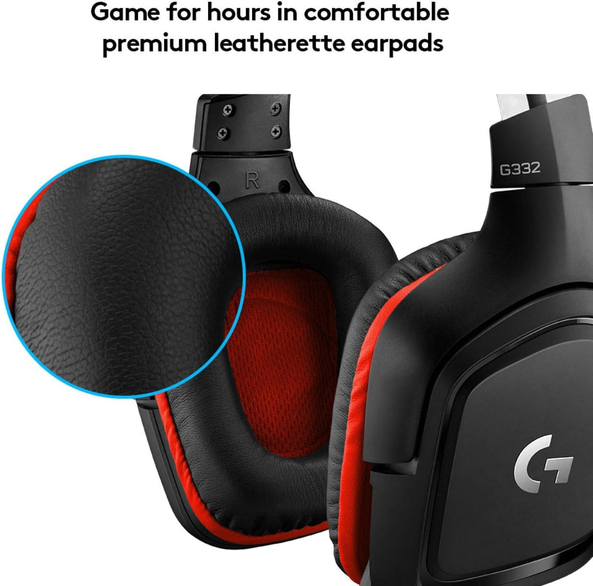 LOGITECH G332 RED