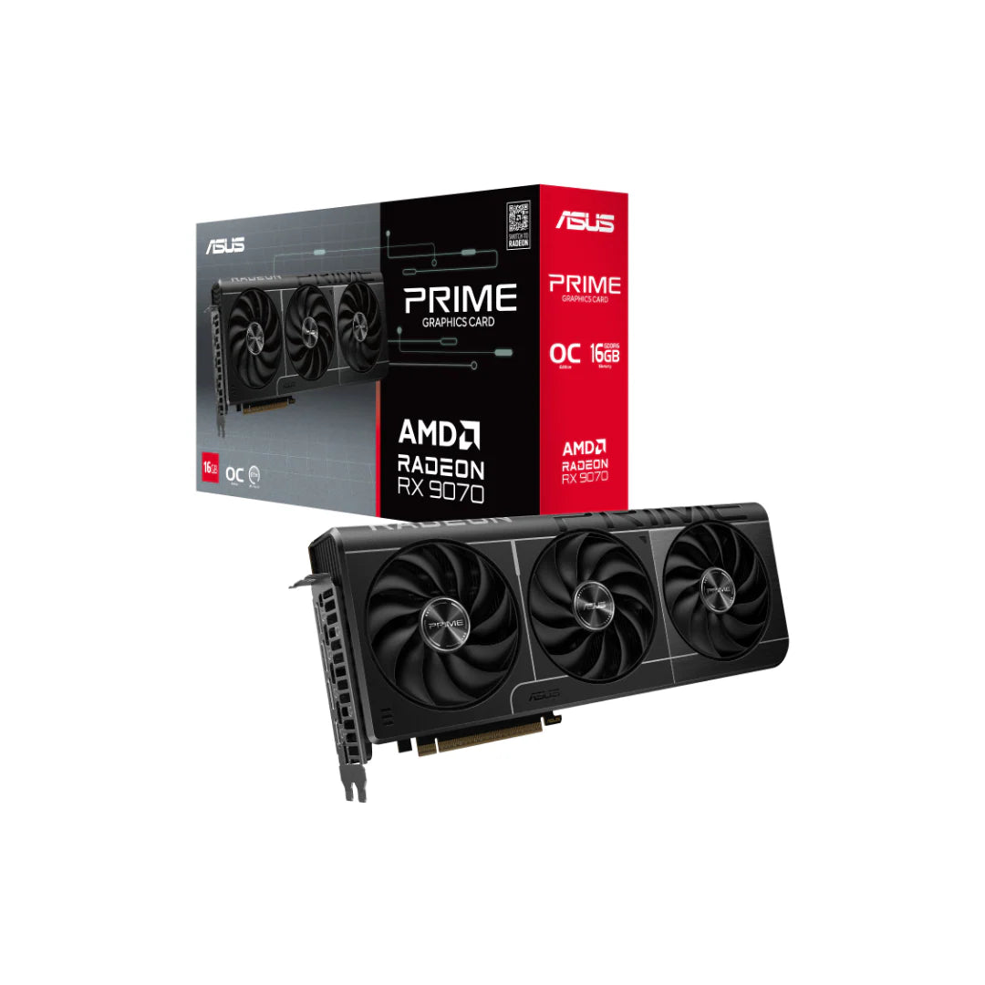 ASUS Prime Radeon™ RX 9070 16GB GDDR6 OC Edition