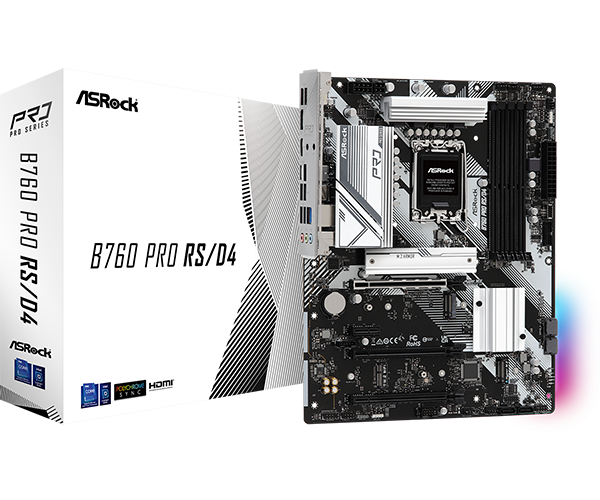 M.B ASROCK B760 Pro RS/D4