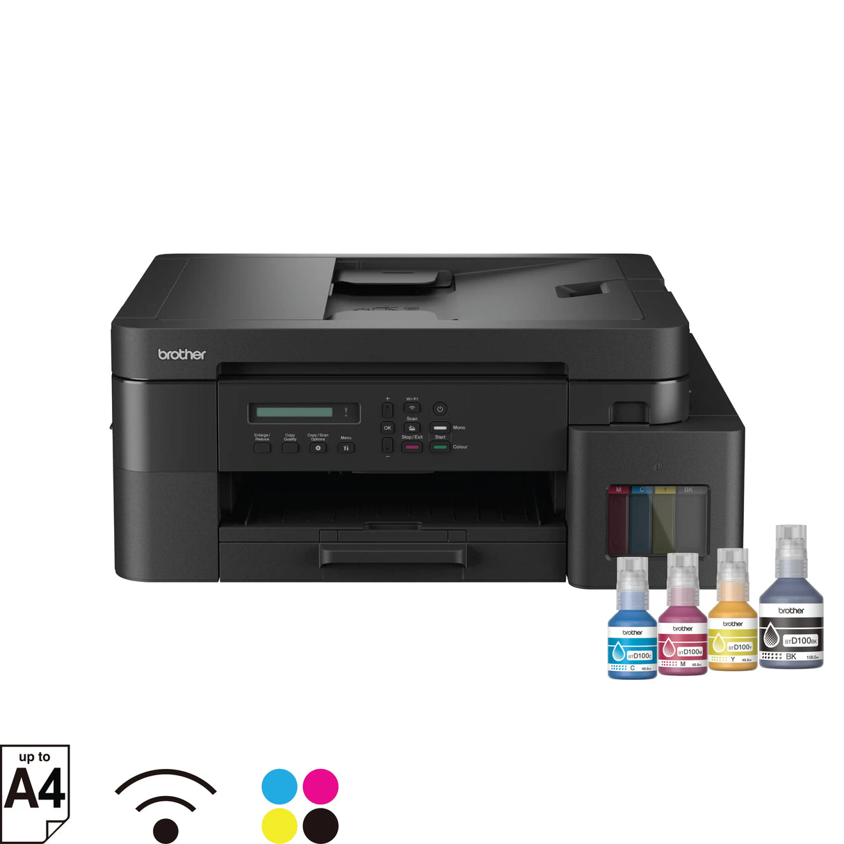 brother DCP-T830DW Ink Tank Printer طابعة برذر ملونة