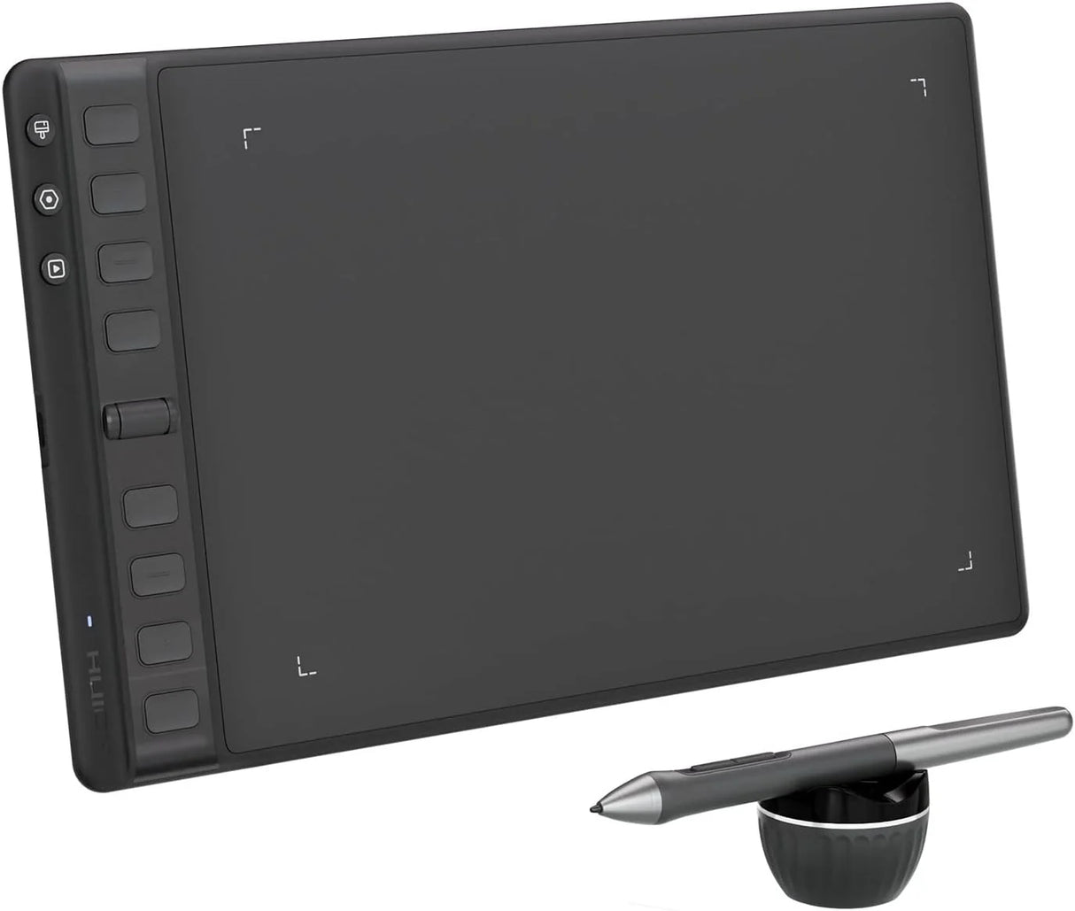 HUION Drawing Tablets Inspiroy 2 M H951P with Scroll Wheel 8 Customized Keys Battery-Free Stylus,Works with Mac, PC & Moible, 9 * 5 inch