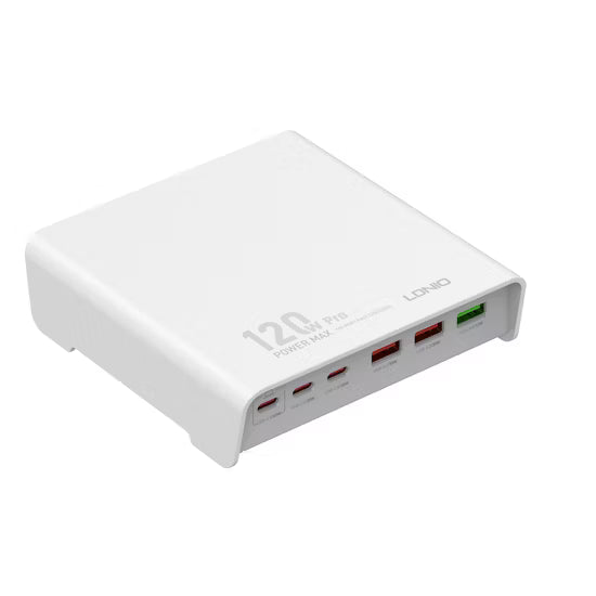 LDNIO 120W Multi-ports Desktop Charging Station Q605