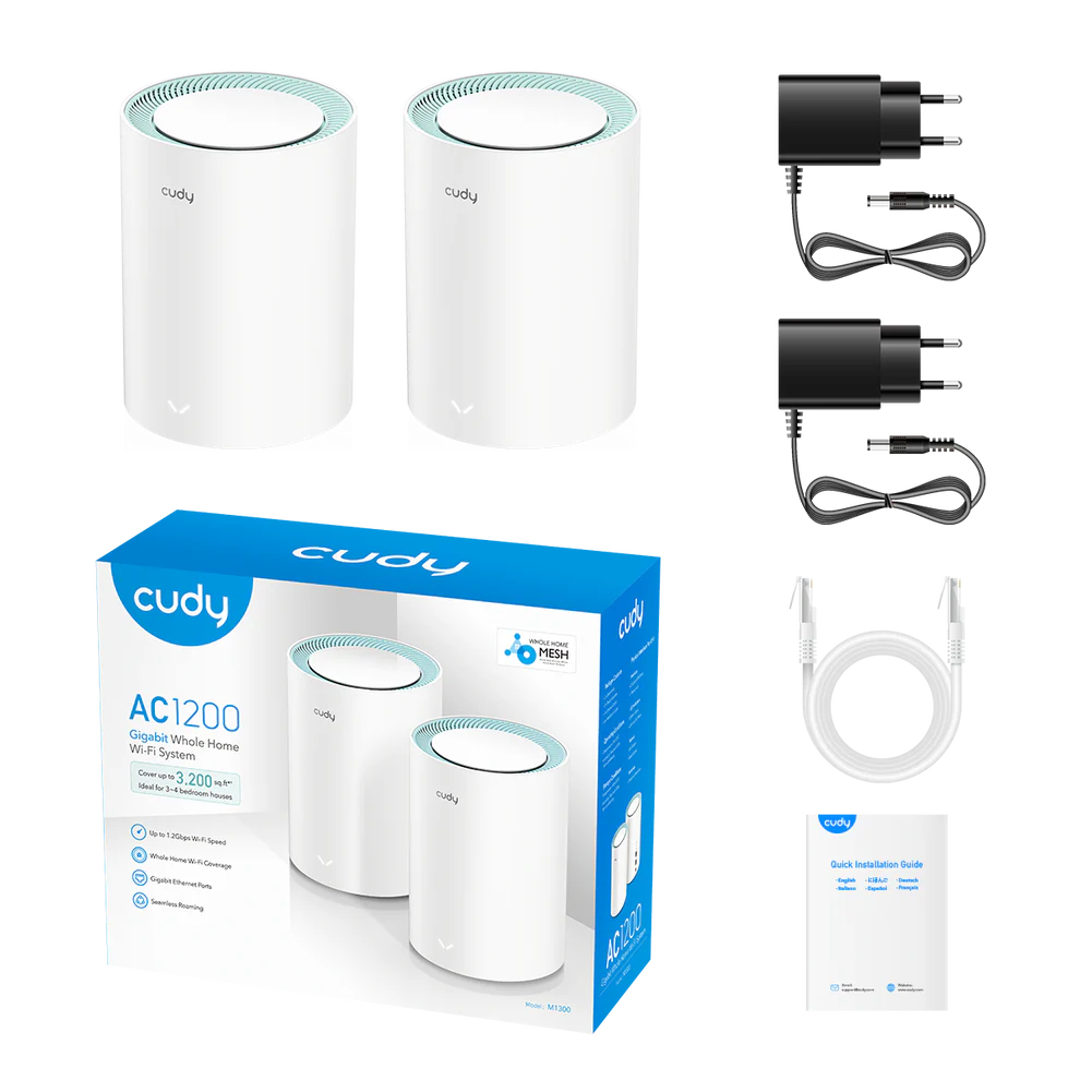AC1200 Gigabit Mesh Wi-Fi (2-PACK) M1300