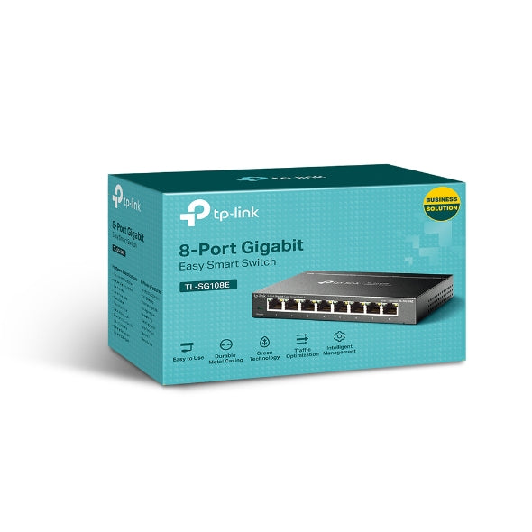 TP-Link TL-SG108E 8-Port Gigabit Easy Smart Switch