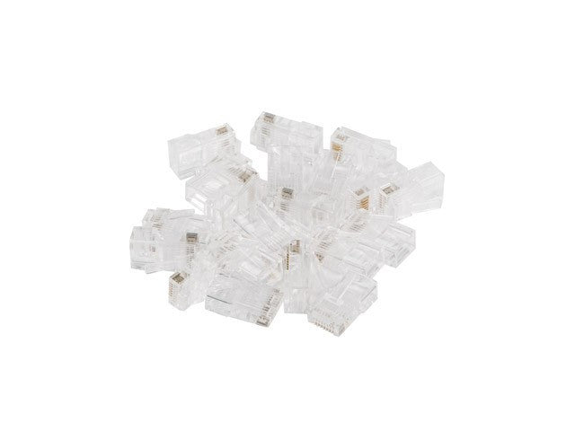 RJ45 CAT6 UTP PLUG PASS 100PCS