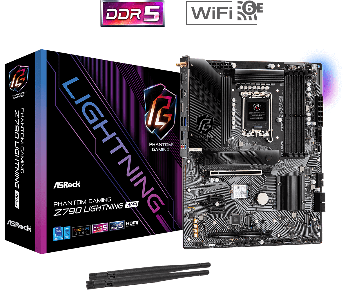 M.B ASROCK Z790 LIGHTNING WIFI