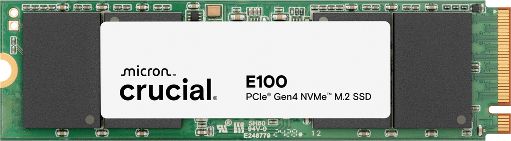 Crucial E100 1TB PCIe Gen4 NVMe M.2 SSD