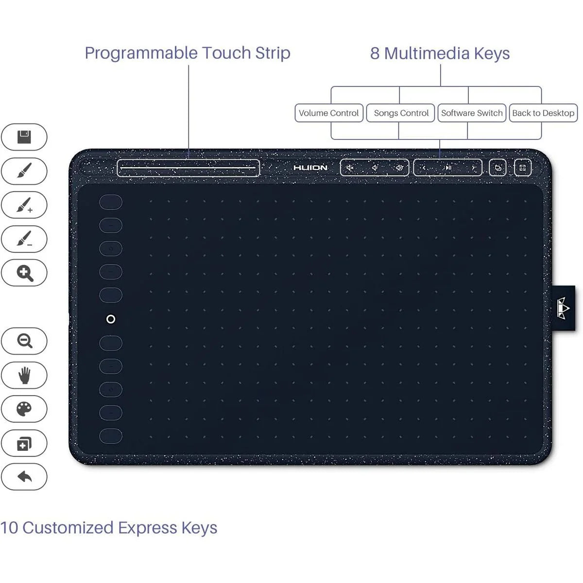 HUION Inspiroy HS611 تابلت رسم