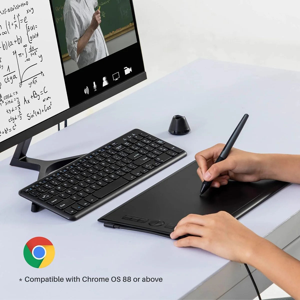Huion Inspiroy H610X - Advanced Pen Tablet with 8192 Pressure Levels and USB-C Interface