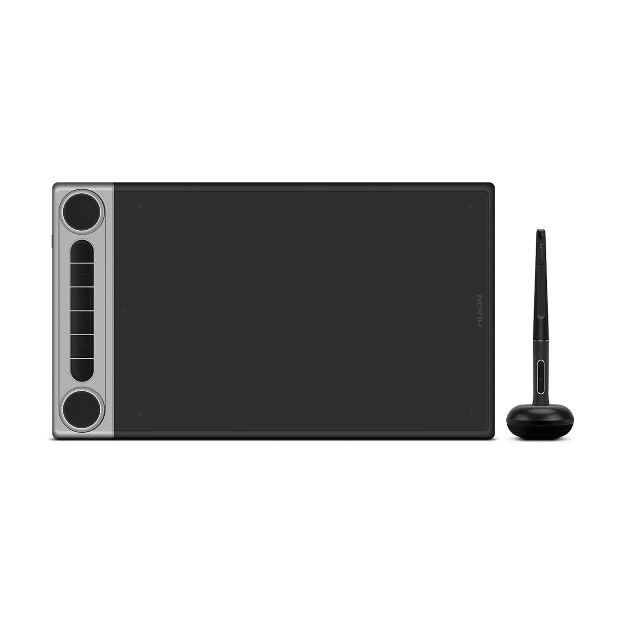 HUION GRAPHIC TABLET Q630M Inspiroy Dial 2 Bluetooth Wireless Graphics Drawing Tablet with Dual Dials Battery-Free Stylus PW517 for Digital Art and Graphics Design, Compatible with Mac, Windows, Linux, Android