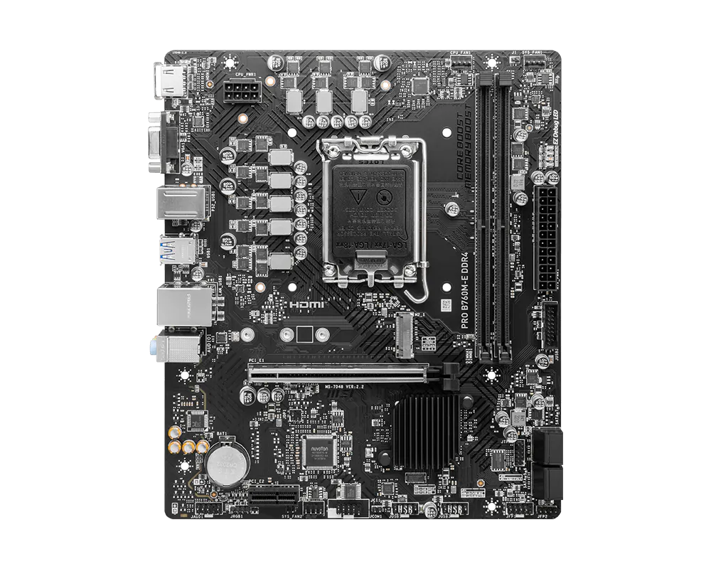 M.B MSI PRO B760M-E DDR4