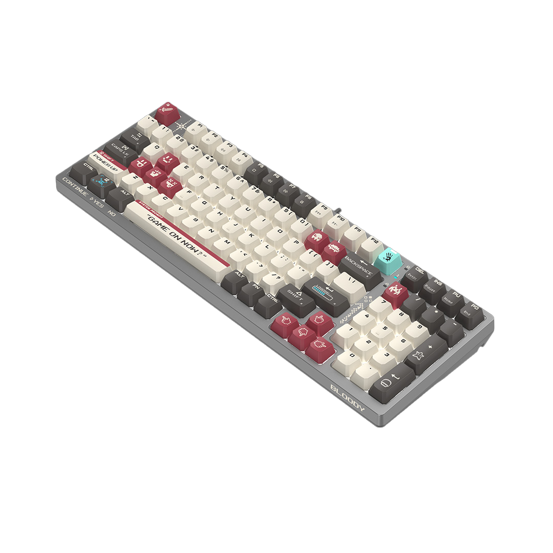 BLOODY S98 Pixels Red