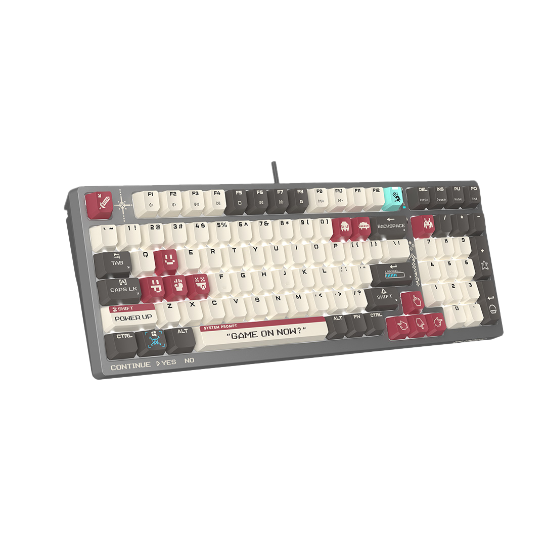 BLOODY S98 Pixels Red
