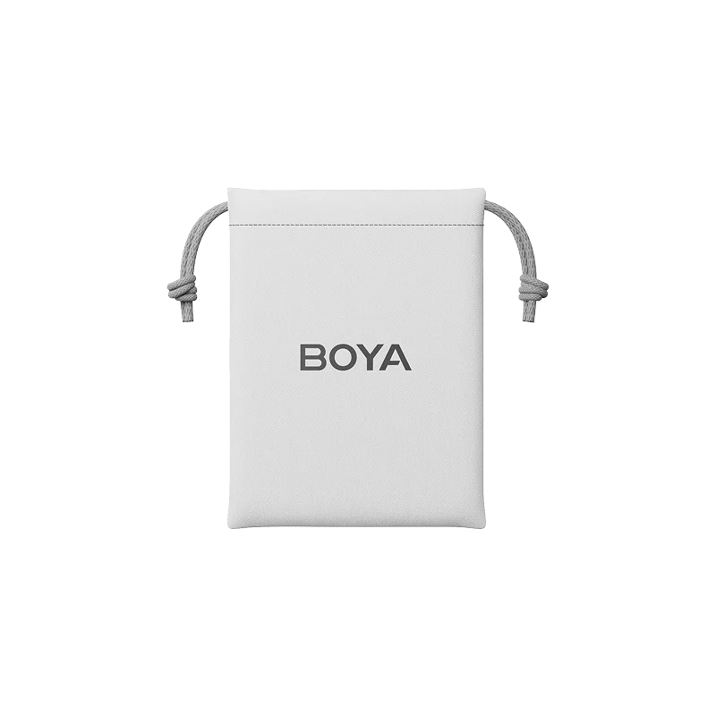 BOYA Mini 2 USB-C Wireless Lavalier Microphone Space Gray