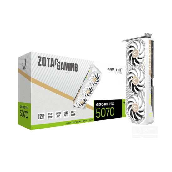 ZOTAC GAMING GeForce RTX 5070 AMP White Edition 12GB