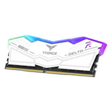 T-FORCE DELTA RGB DDR5 DESKTOP MEMORY WHITE 32G 16*2 5600MHZ CL40
