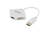 ORICO DPT-HDV3-WH Display Port To HDMI+DVI+VGA-WHITE