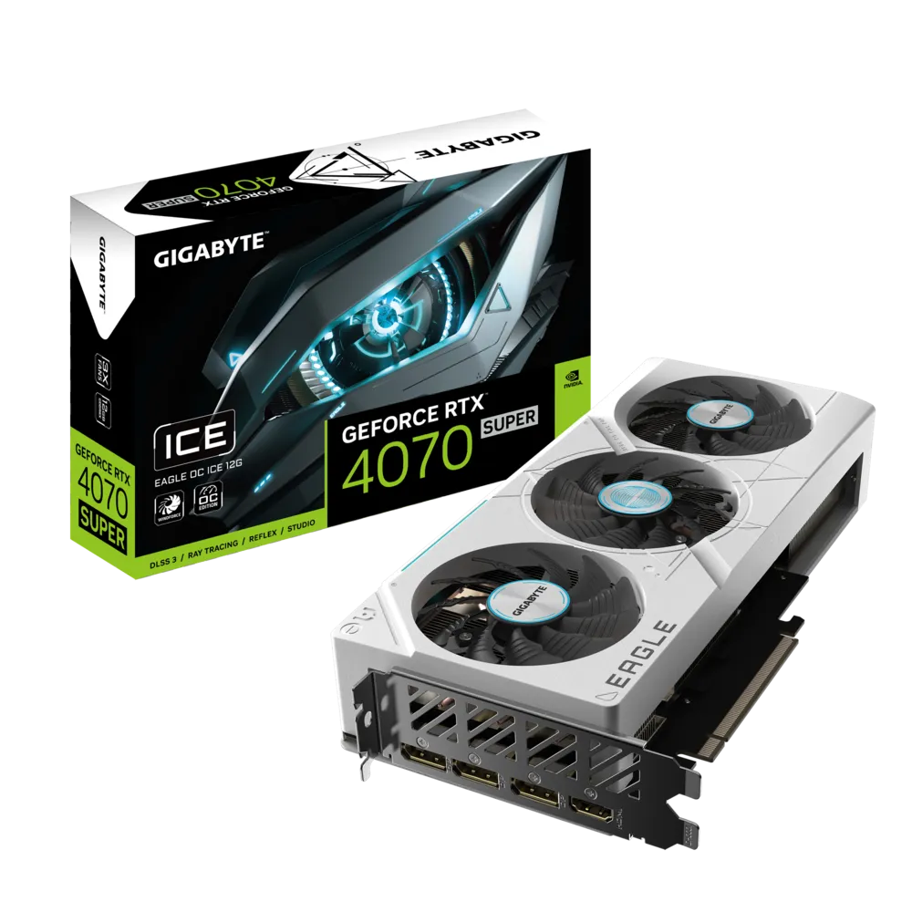 GeForce RTX™ 4070 SUPER EAGLE OC ICE 12G