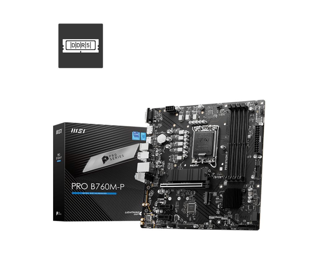 M.B MSI PRO B760M-P