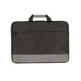 ECLIPS 15.6-Inch Laptop Carry Case – Slim Black Bag with Grey Accents