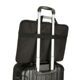 ECLIPS 15.6-Inch Laptop Carry Case – Slim Black Bag with Grey Accents