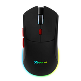 Xtrike Me GW-613 RGB Wired Gaming Mouse, Adjustable DPI 1200/2400/3200, 6 Buttons, 7-Color Backlight, Optical Sensor for PC/Mac/iOS/Android