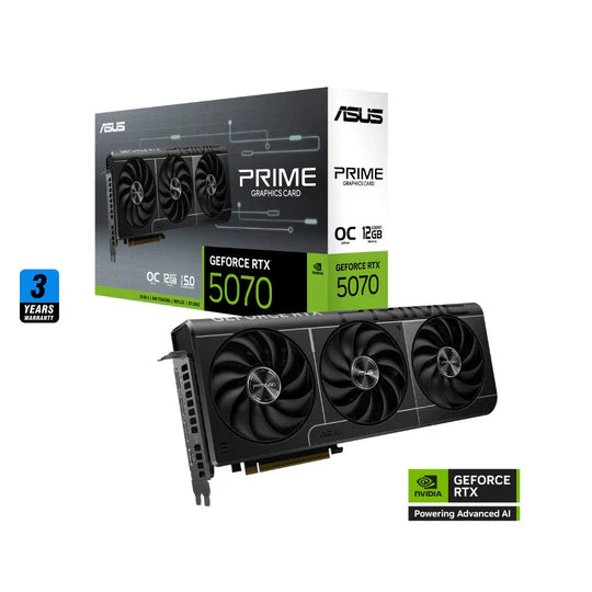 ASUS PRIME GeForce RTX 5070 12GB GDDR7 OC Edition