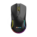 Xtrike Me GW-610 Wired/Wireless Gaming Mouse, Black